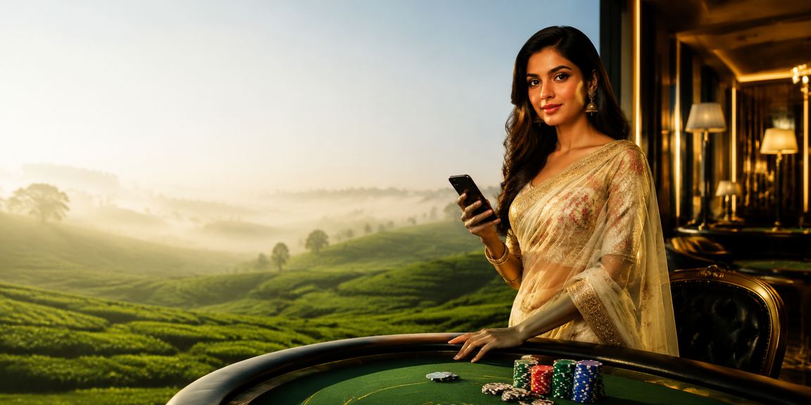 সিলেটের কৃষ্ণচূড়া রঙের শাড়ি পরিহিত খেলোয়াড় ক্রিকেট বেটিং করছে